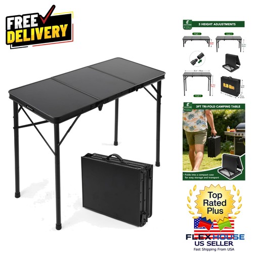 Tri fold camping table - ft,