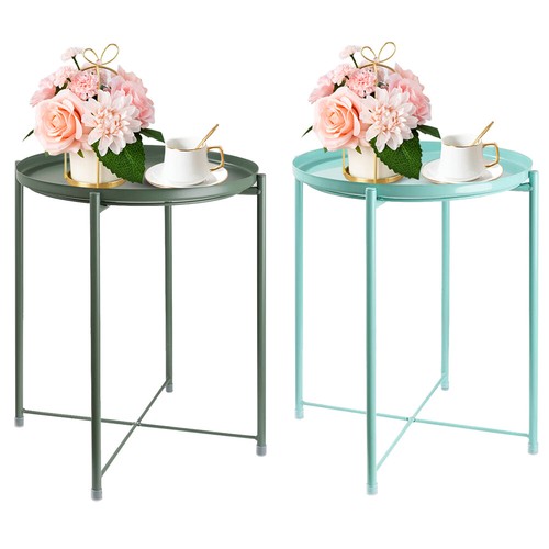 Metal end table small side - end,